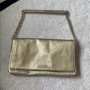 Gold KATE SPADE Shoulder Clutch